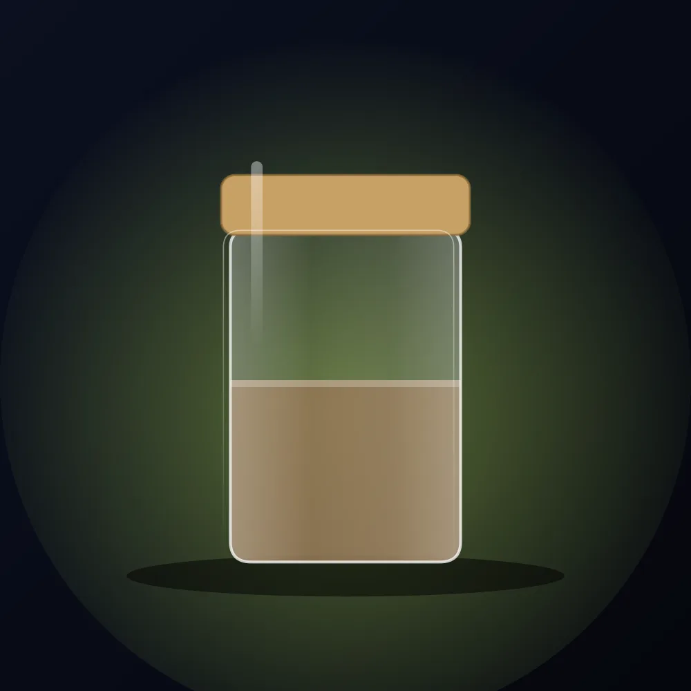 Glass Storage Jar with Bamboo Lid